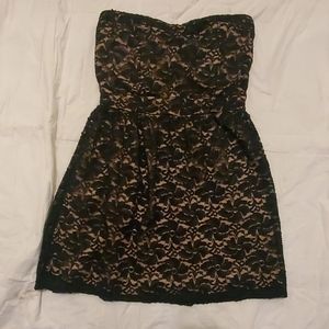Black and tan dress